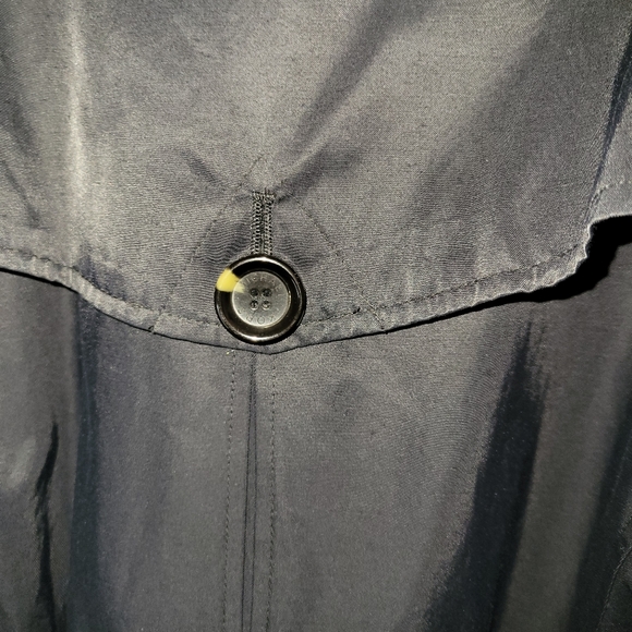 MICHAEL Michael Kors Women's Rain Midi Trench Coat Size XL Color Black - Picture 3 of 6